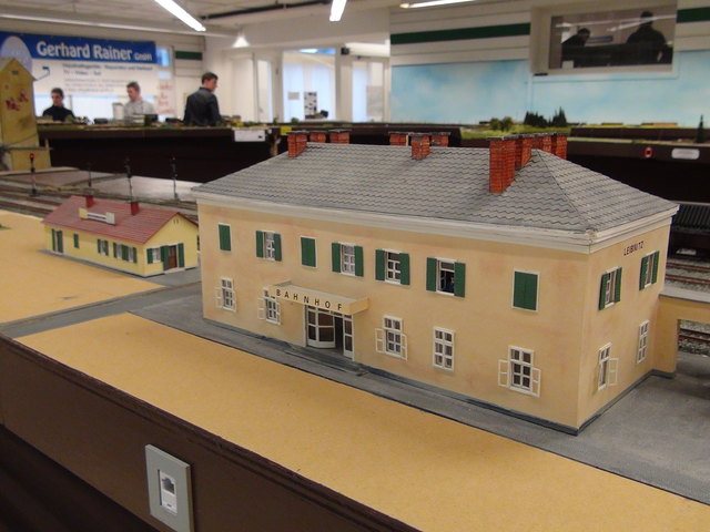 Der alte Bahnhof von Leibnitz.