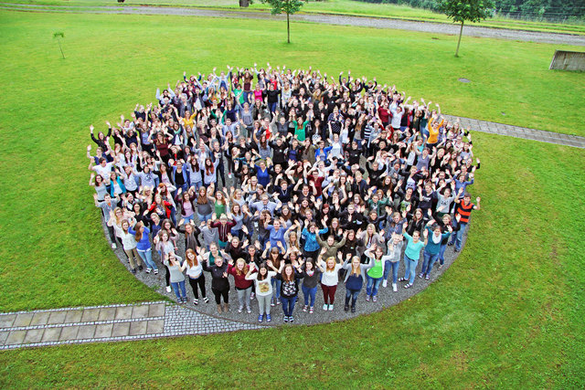 Die Elmberger Schülerinnen und Schüler schätzen den starken Zusammenhalt der Schulgemeinschaft.