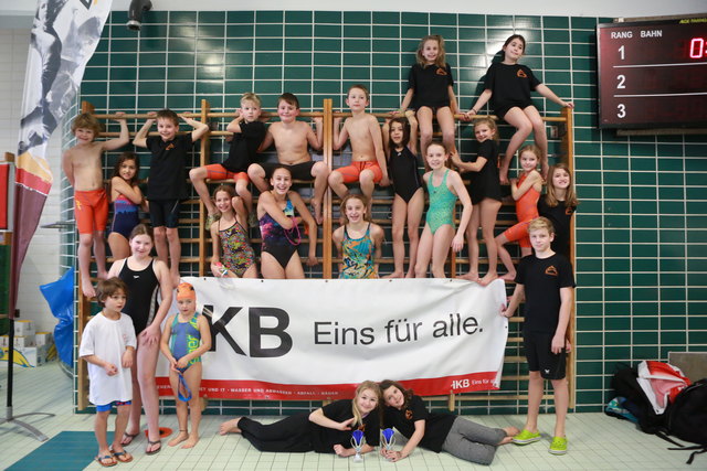 Schwimmteam Kruder Zirl beim Oberland Cup am 17.12.2016 im LSC