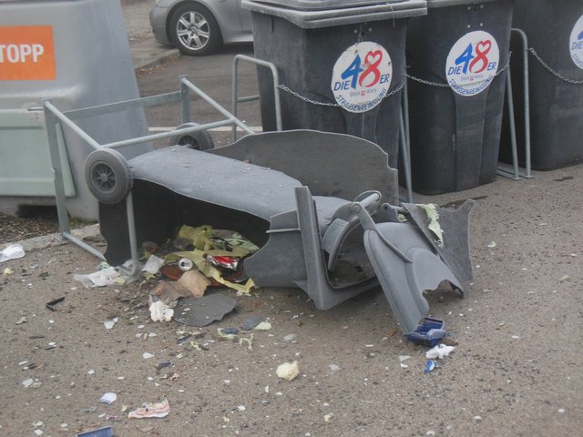 Das war einmal ein Mistkübel!