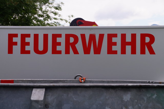 Die Feuerwehr Bad Hofgastein brachte den Waldbrand rasch unter Kontrolle.