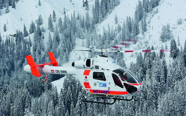 2,8 Prozent mehr Einsätze als im Vorjahr flogen die Rettungshubschrauber im Bundesland Salzburg 2016. | Foto: ÖRK