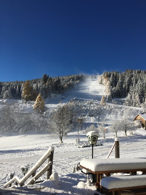 Nicht immer kann das Salzstiegl Naturschnee bieten. | Foto: Salzstiegl
