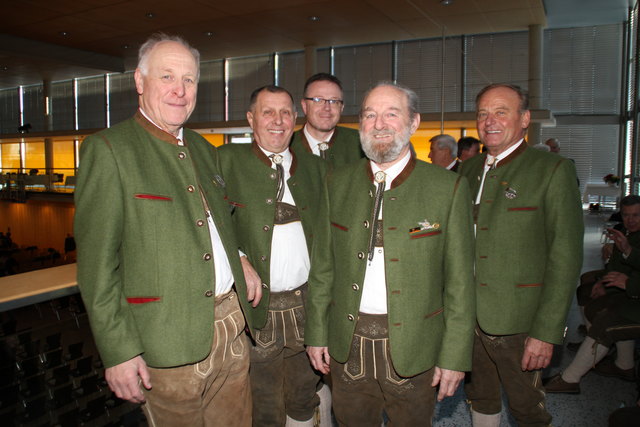 Karl Baier, Hans Gradl, Herbert Gugerbauer, Georg Giglmayr, Max Größlhuber.