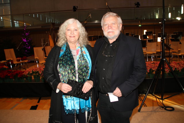 Unter den Gästen: Elfi Eschke und Reinhard Schwabenitzky.