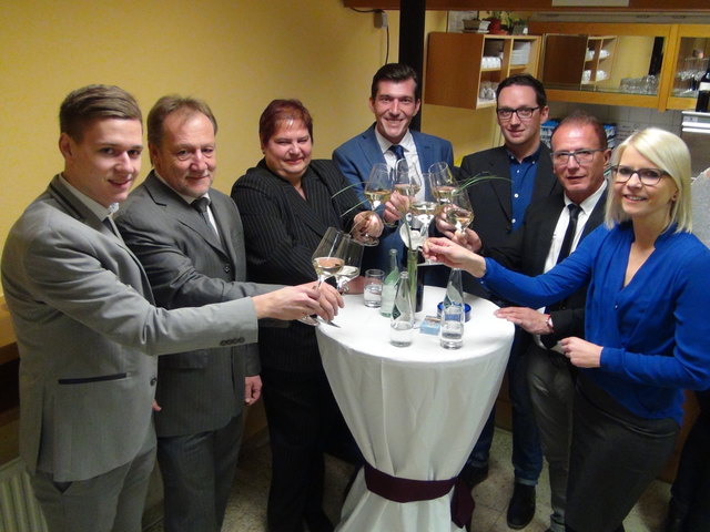 Ein Prosit auf das neue Kulturjahr der Marktgemeinde Wagna.