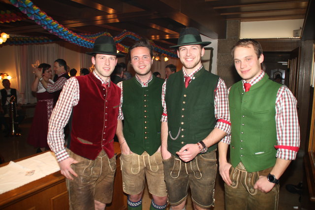Philipp Leitner, Franz Dominik Vogl, Thomas und Johannes Leitner.