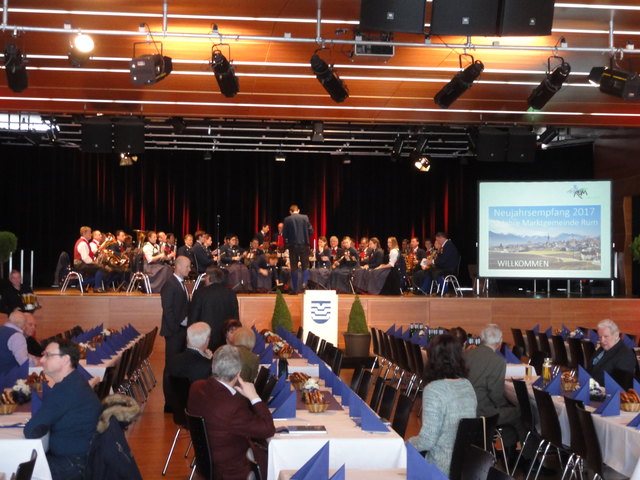 Neujahrsempfang der Gemeinde Rum im Forum