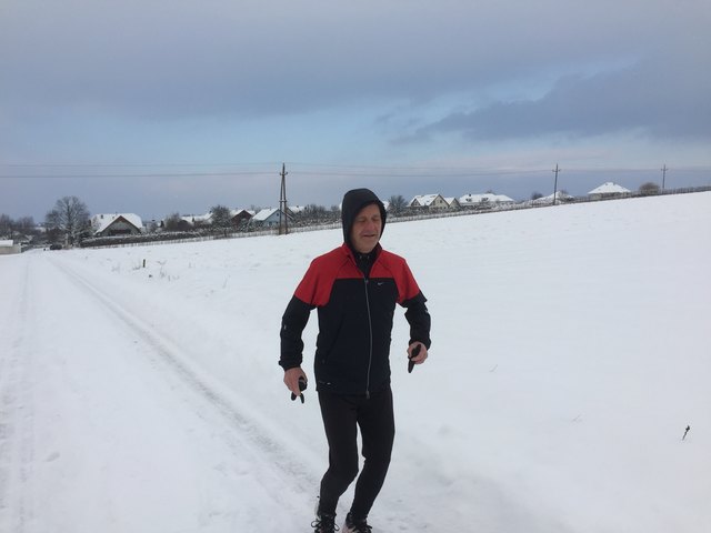 Start beim Sportplatz in Zemendorf