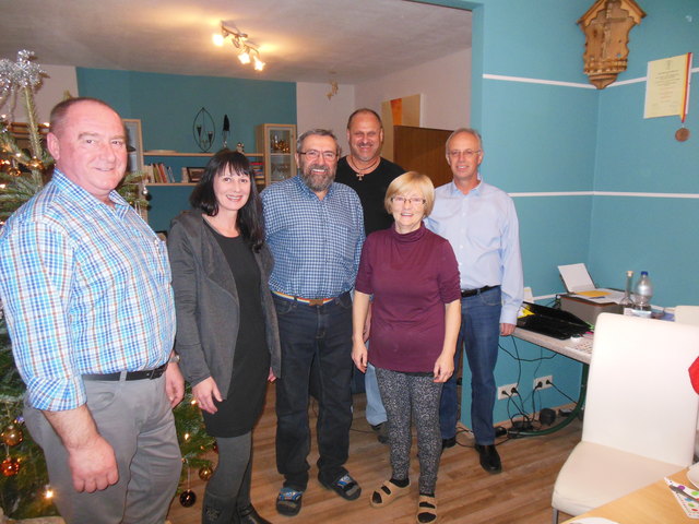 Martin Schedl, Doris Birner, Emmerich Schedl, Engelbert Krutzler, Wolfgang Haslehner und Elisabeth Schedl .