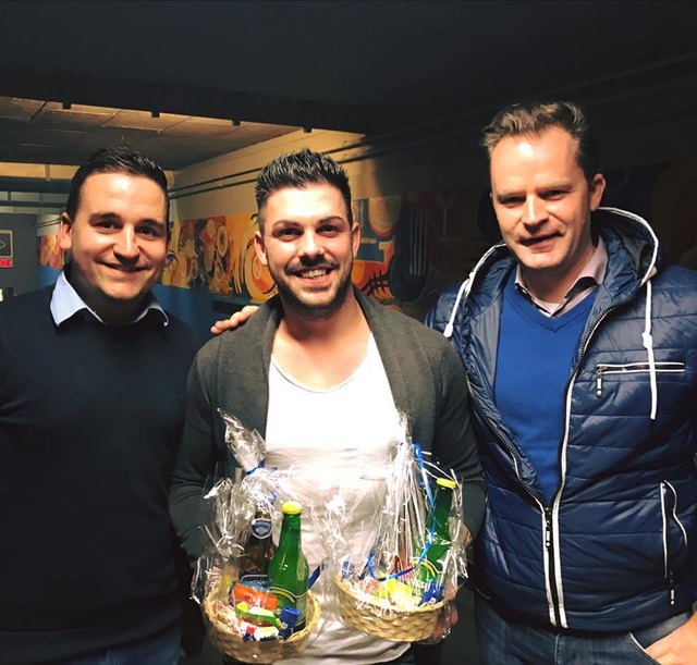 RFJ-Bezirksobmann Michael Wagner, sein Stellvertreter Kevin Treichler und FPÖ-Bezirkschef NAbg. Walter Rauch bei der Siegerehrung (v.l.n.r.)
