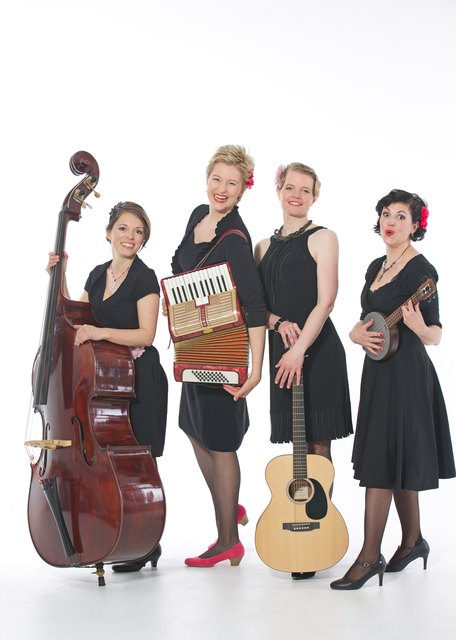 Die Musikgruppe "Frieda".