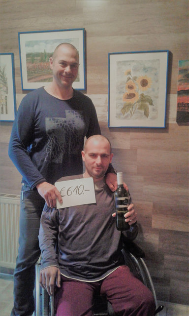 Christian besuchte Christian und hatte etwas Geld im Gepäck.
