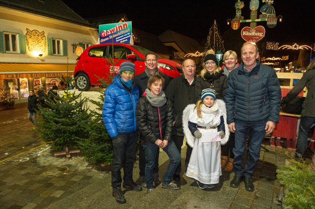 Konrad Gruber aus Kindberg darf sich über ein neues Auto freuen.