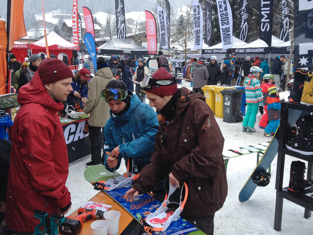 Die neueste Snowboard-Technologie für den Winter 2018 testen die Brancheninsider von 22. bis 24. Jänner 2017 in Alpbach.