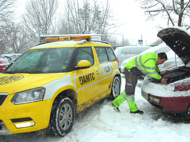 Dauereinsatz für ÖAMTC durch sibirische Kälte des vergangenen Wochenendes. | Foto: ÖAMTC