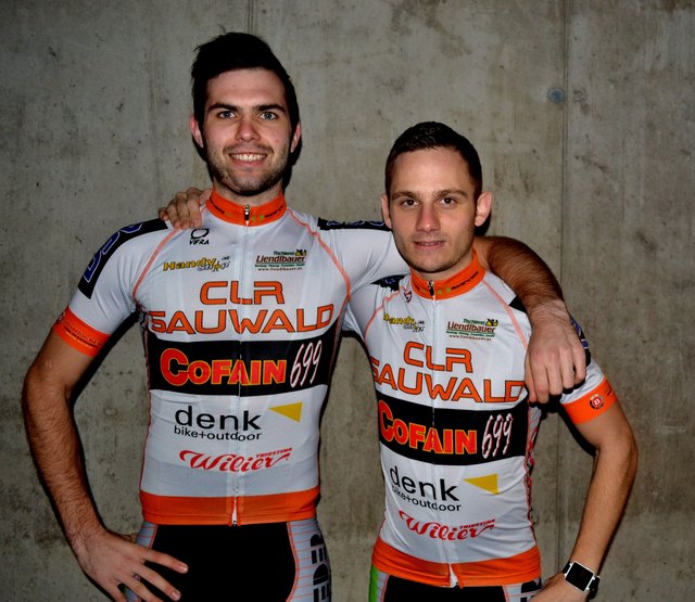 Amadeus Lobe und Christoph Mühringer gehen als Team CLR Sauwald Cofain699 an den Start.