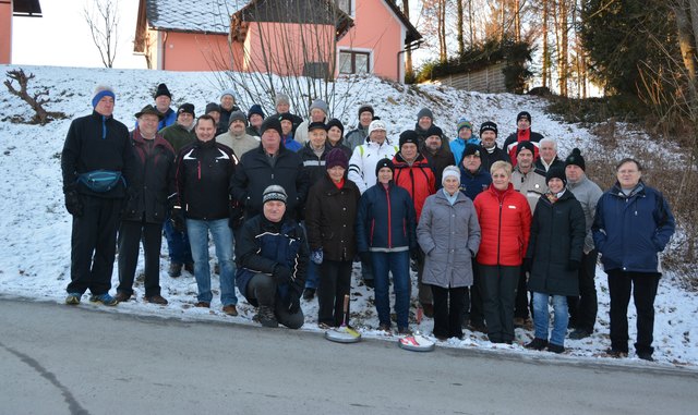 Eine heiße Partie bei kühlen Temperaturen, die Knödelpartie der SPÖ Eibiswald. | Foto: SPÖ Eibiswald