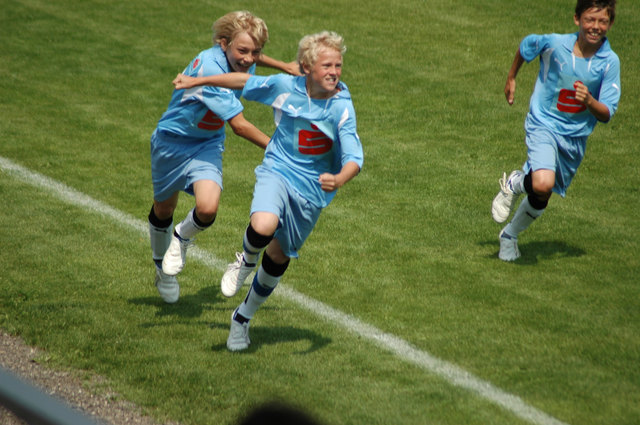 Xaver Schlager in der Schülerliga 2010
