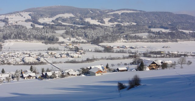die Ostseite von Thalgau