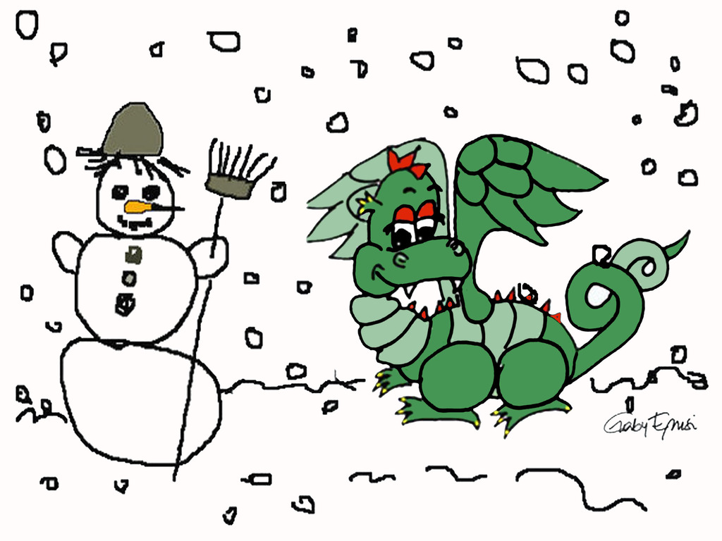 Juhuu Endlich Schneit Es Lendi Wurm Hat Schon Einen