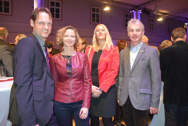 Matthias Zawichowski, Karin Rinderhofer, Lisa Weissinger und Johannes Sanda.