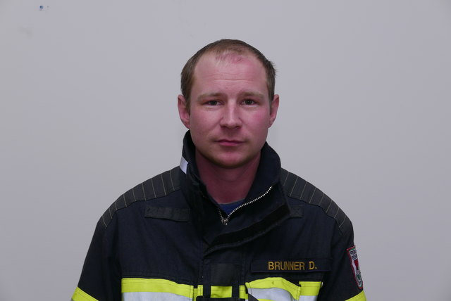 Daniel Brunner ging schon als Kind zur Feuerwehr.