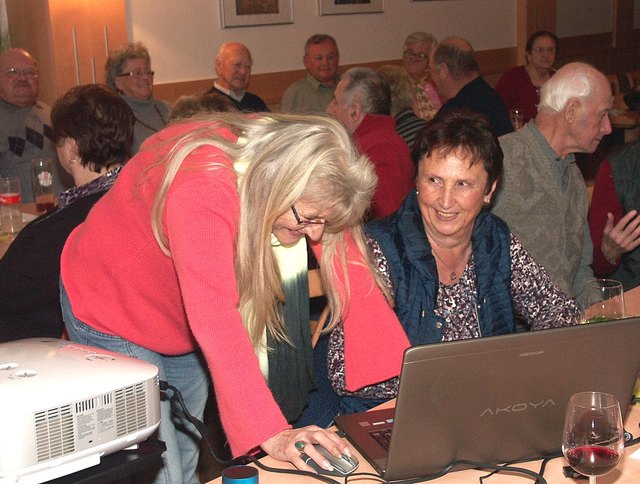 Monika Rohre und Hermine Nolz siegten über die Technik.