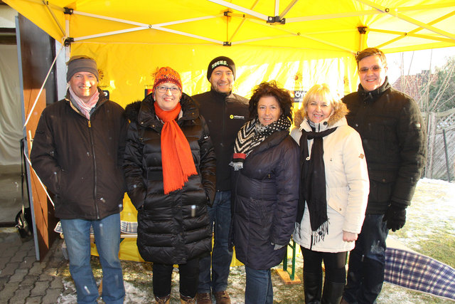 Robert Soder, Silvia Steiner, Michael Ulrich, Margit Adam, Gaby Haider und Erwin Giefing.