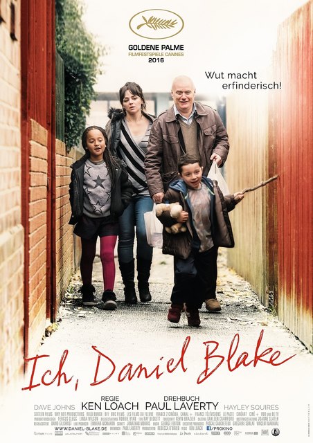Film "Ich, Daniel Blake" am Mi 22.2.2017 um 20 Uhr im Kino Zwettl