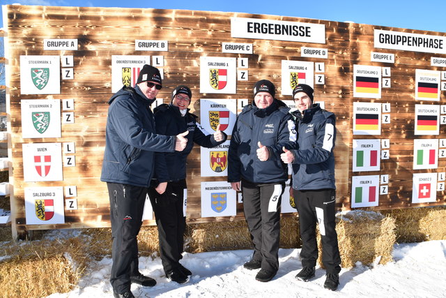 Das Team Deurotherm aus Feldkirchen vertrat Kärnten