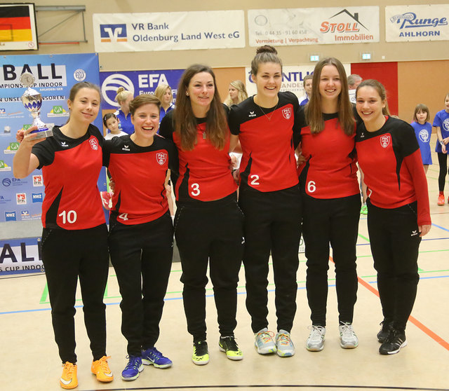 Die Welserinnen landeten auf Platz vier beim Europacup.