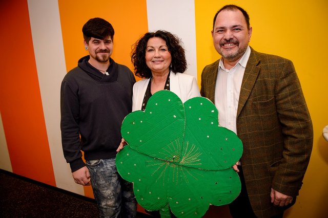 Hilfswerkspräsidentin Elisabeth Scheucher-Pichler mit den Beratern Landesobmannstv. Andreas Radinger (li.) und Landesobmann Clemens Costisella | Foto: Thomas Hude