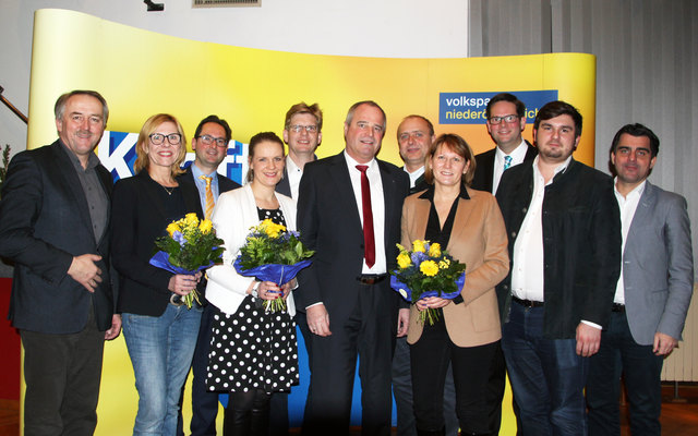 Karl Lehner, Andrea Völkl, Andreas Minnich, Kristina Mandl, Peter König, Hermann Haller, Julius Schauerhuber, Silvia Hickelsberger, Lukas Mandl, Bernhard Dunkel und Christian Gepp. | Foto: privat