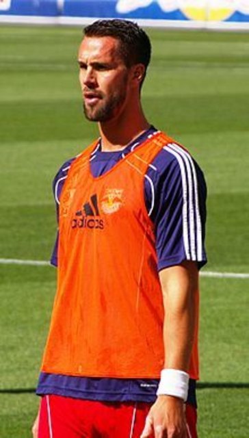 Stefan Maierhofer absolvierte gegen den ung. Erstligisten die 1. Halbzeit, erzielte den Führungstreffer mit dem Kopf. | Foto: wikipedia