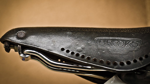 Ledersattel von Brooks