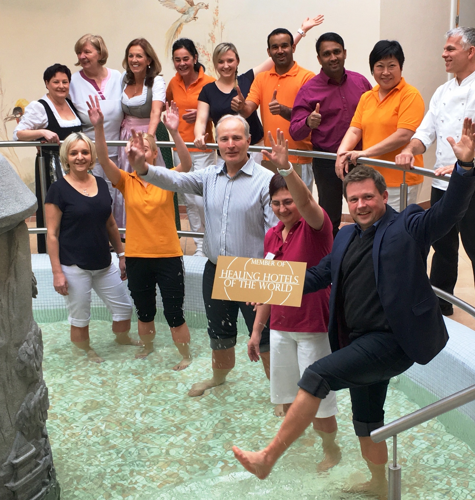 Kurhaus Schärding in Champions League angelangt Schärding