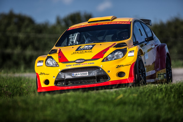 Gerald Rigler aus Mitterkirchen bei der 1. Perger Mühlstein-Rallye 2016. | Foto: Marco Mayrhofer