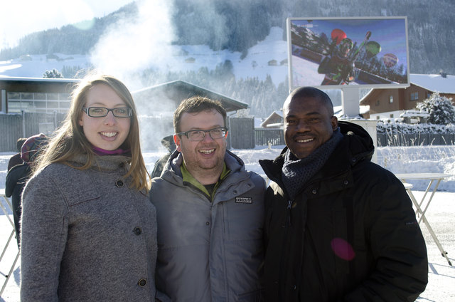 Stefanie Höllbacher, Uwe Edlinger, Ola Abdul. | Foto: Mittersill Plus