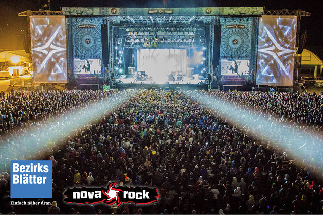 Mit den Bezirksblättern bist du beim Nova Rock „einfach näher dran"! | Foto: Novamusic, Heimo Spindler