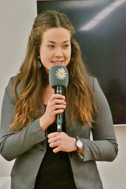 Moderatorin Maria Vögele führte gekonnt und charmant durch die Live-Sendung