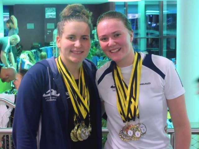 Ivana Maric und Madita Untersberger räumten in Bad Reichenhall ab