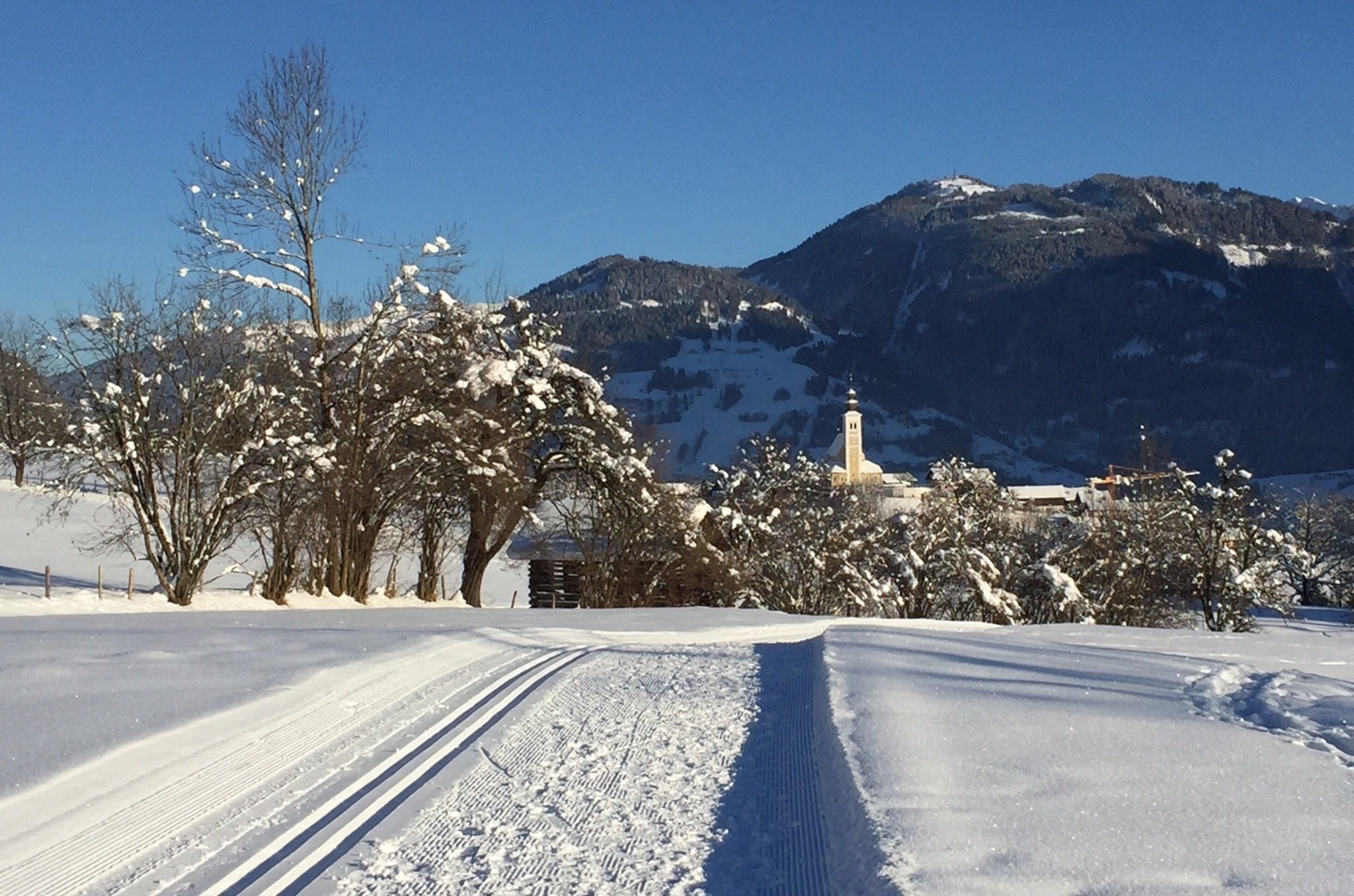 auf der wanderloipe st.veit im pongau Pongau