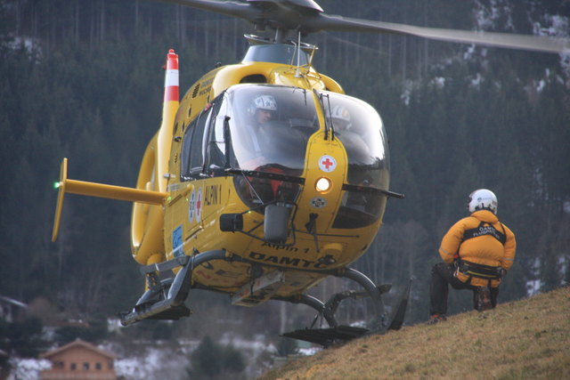Der Rettungshubschrauber Alpin 1 war im Einsatz | Foto: KK