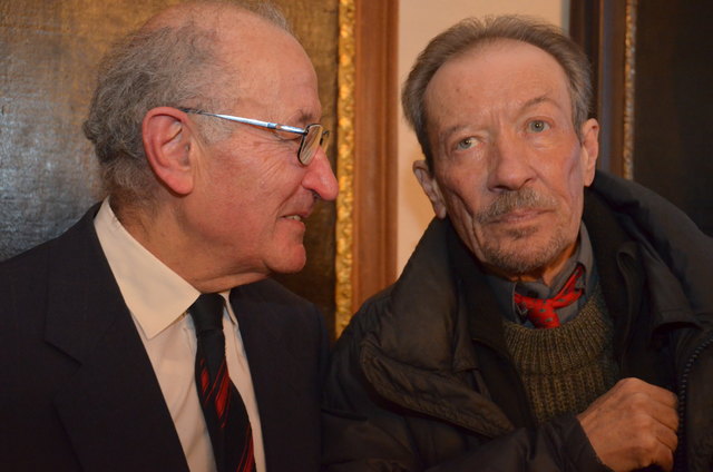 Karl-Heinz Huber mit Julian Schutting