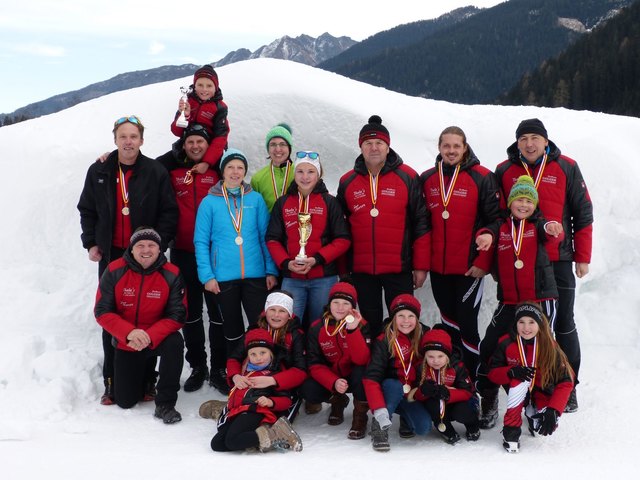 Das Nordicteam des Wintersportvereins Mölltal mit Sektionsleiter Christian Fercher freut sich auf viele Besucher | Foto: KK