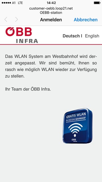 Das WLAN wurde von der ÖBB gekappt: So will man für Jugendlich, die zum Internet-Surfen her kommen, den Bahnhof unattraktiv machen. Um ÖBB-Kunden nicht zu vergraulen, ist geplant, künftig einen 15-minütigen Zugang zu ermöglichen.