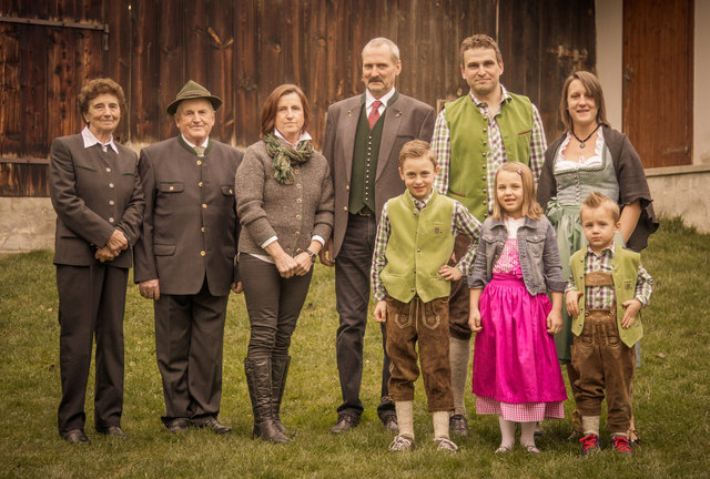 Vier Generationen der Familie Freiler | Foto: Anton Koll