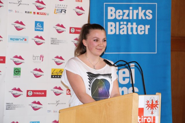 Eine erfolgreiche Rednerin: Johanna Ladner, Korg Zams | Foto: Veranstalter
