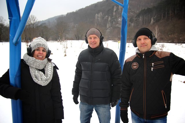 von links: Dietmann, Edy, Kerschner | Foto: Foto: Krainerhütte